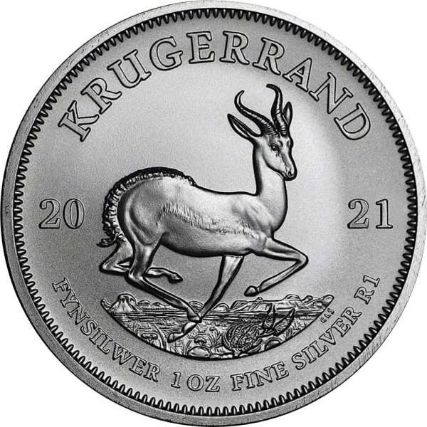 Südafrika Krügerrand 2021 1 oz Silber