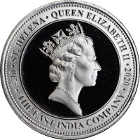 Saint Helena Spade Guinea Shield 2020 1/10 oz Silber