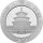 China Panda 2021 30 Gramm Silber - Farbapplikation