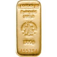500 Gramm Goldbarren verschiedene Hersteller | LBMA