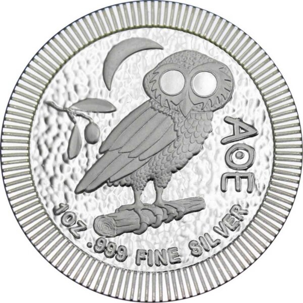 Niue Eule von Athen 2018 1 oz Silber
