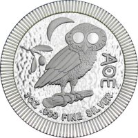 Niue Eule von Athen 2018 1 oz Silber