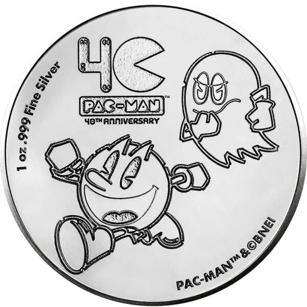 Niue PAC-MAN - 40 Jahre Jubiläum 2020 - 1 oz Silber