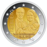 Luxemburg 2 Euro 2020 "Prinz Charles - Relief"