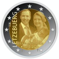 Luxemburg 2 Euro 2020 "Prinz Charles - Foto"