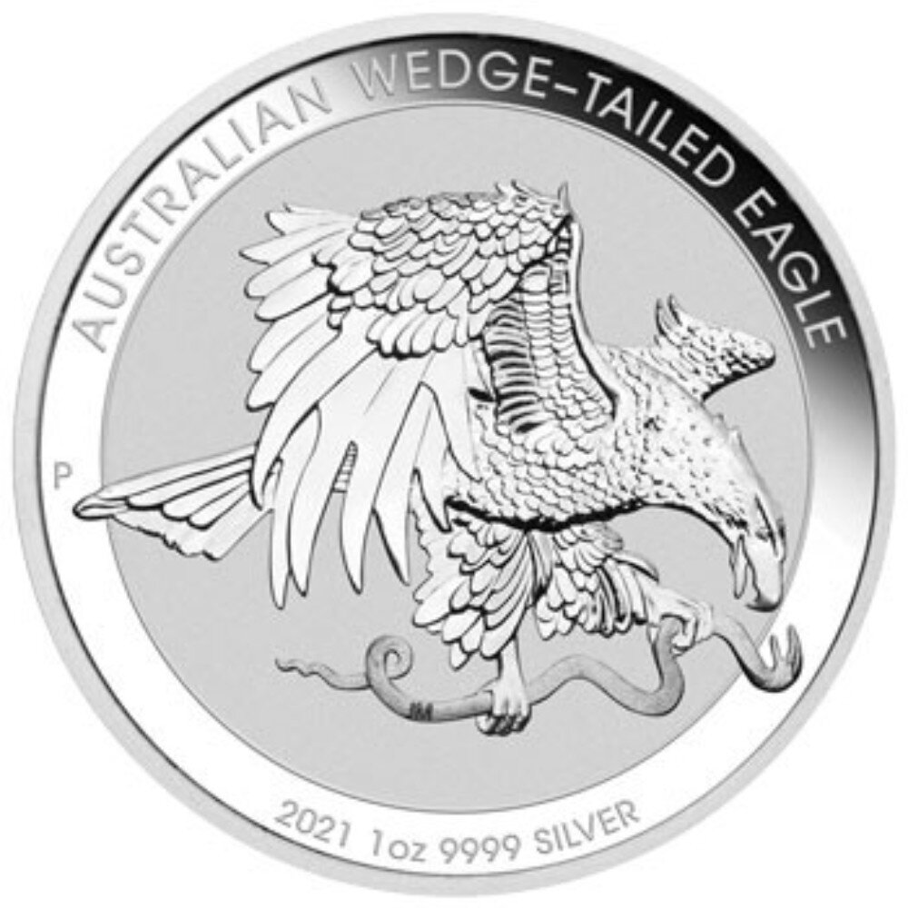 Australien Wedge Tailed Eagle 2021 1 oz Silber