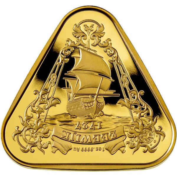 Australien Schiffswrack - Serie 2021 Zeewijk 1 oz Gold