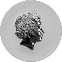 Tuvalu Olympische Götter 2. Ausgabe Poseidon 2021 1 oz Silber