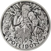 Tuvalu Olympische Götter 2. Ausgabe Poseidon 2021 1...