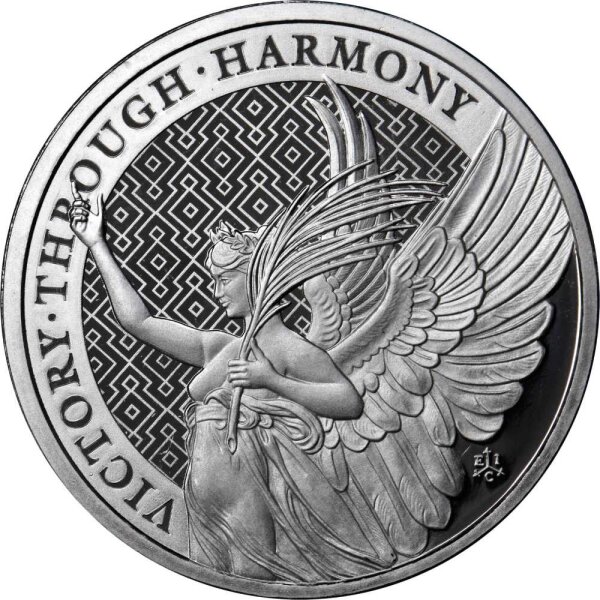 Saint Helena The Queens Virtues 1. Ausgabe Victory 2021 1 oz Silber | incl. Münzkapsel