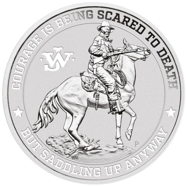 Tuvalu John Wayne 2021 1 oz Silber