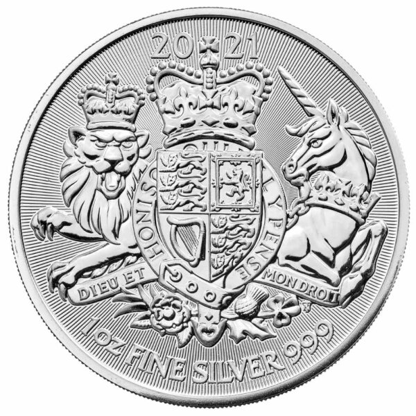 UK Royal Arms 2021 1 oz Silber