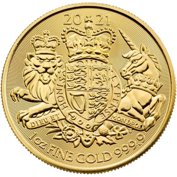 UK Royal Arms 2021 1 oz Gold