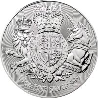 UK Royal Arms 2021 10 oz Silber
