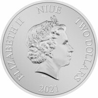 Niue Star Wars 2021 - Millennium Falcon - 1 oz Silber