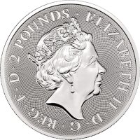 UK Valiant - St. Georg Drachentöter 2021 1 oz Silber