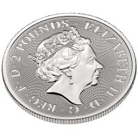 UK Valiant - St. Georg Drachentöter 2021 1 oz Silber