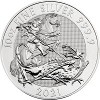 UK Valiant - St. Georg Drachentöter 2021 10 oz Silber