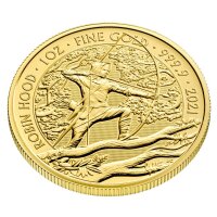 UK Myths and Legends 1. Ausgabe Robin Hood 2021 1 oz Gold