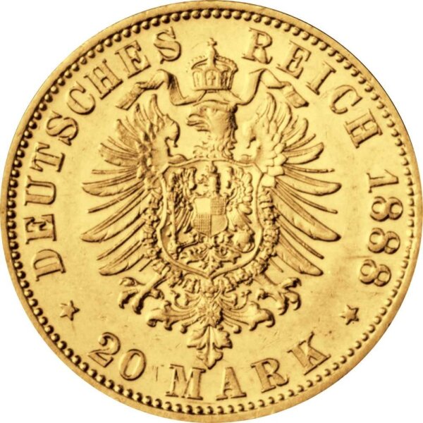 Angebot: Kaiserreich 20 Goldmark div.