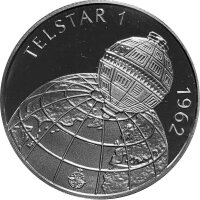 Ungarn 500 Forint 1992 - Satellit "Telstar 1" -...