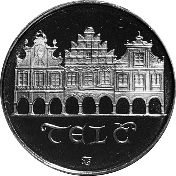 Tschechoslowakei 50 Kronen 1986 - Telc - Silber PP