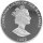 Bahamas 5 Dollars 1993 - Segelschiff - Silber PP
