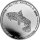 Tschad Celtic Animals Salmon - Lachs 2021 1 oz Silber