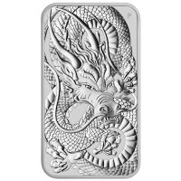 Australien Rectangular Dragon 2021 1 oz Silber