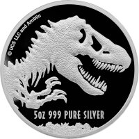 Niue Jurassic World 2021 5 oz Silber Prooflike