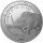 Ghana Giganten der Eiszeit 5. Ausgabe 2021 Wollnashorn 1 oz Silber