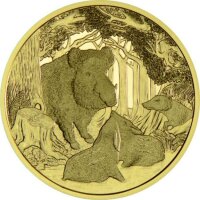 Österreich 100 Euro 2014 Das Wildschein Gold