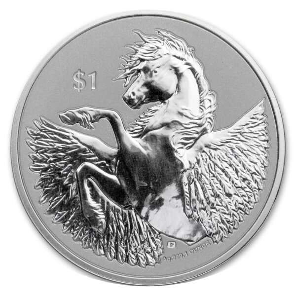British Virgin Islands Pegasus 2021 1 oz Silber