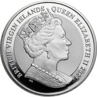 British Virgin Islands Pegasus 2021 1 oz Silber