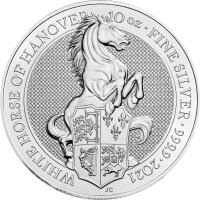 UK The Queen´s Beasts 9. Ausgabe 2021 White Horse...