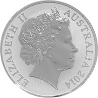 Australien Känguru RAM 2014 1 oz Silber