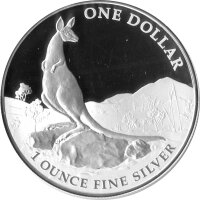 Australien Känguru RAM 2013 1 oz Silber - Polierte...