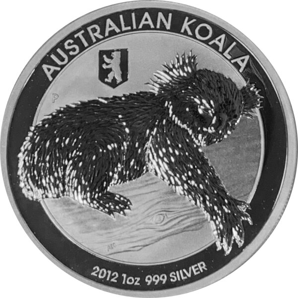 Australien Koala 2012 1 oz Silber - Privy Mark Berliner Bär