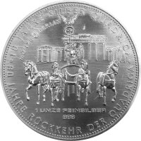 Deutschland Quadriga div. 1 oz Silber