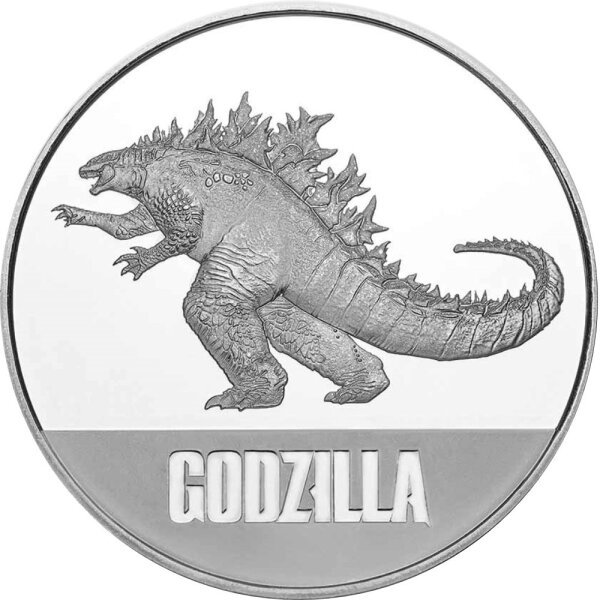 Niue Godzilla vs Kong - Godzilla 2021 - 1 oz Silber