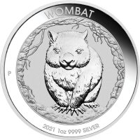 Australien Wombat 1. Ausgabe 2021 1 oz Silber