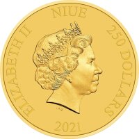 Niue Fluch der Karibik 1. Ausgabe The Black Pearl 2021 - 1 oz Gold