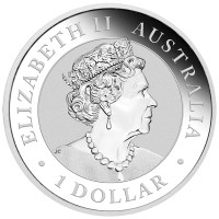 Australien Nugget 3. Ausgabe Golden Eagle 2021 1 oz Silber