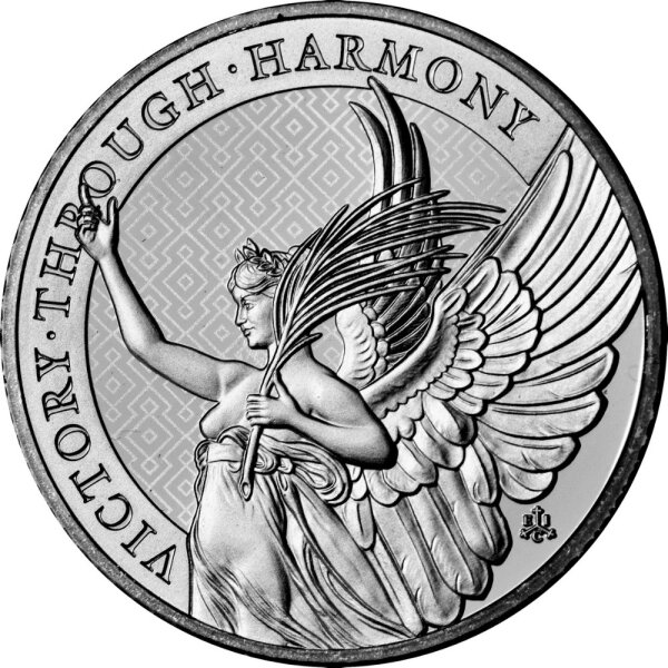 Saint Helena The Queens Virtues 1. Ausgabe Victory 2021 1 oz Platin