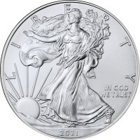 USA American Eagle 2021 1 oz Silber - Typ 2