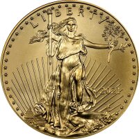 USA American Eagle 2021 1 oz Gold - Typ 2