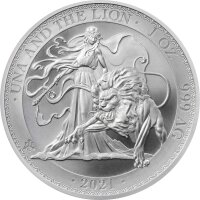 Saint Helena Una & The Lion 2021 1 oz Silber