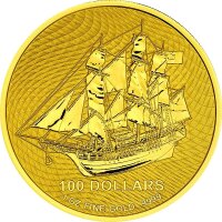 Cook Islands Bounty div. 1 oz Gold