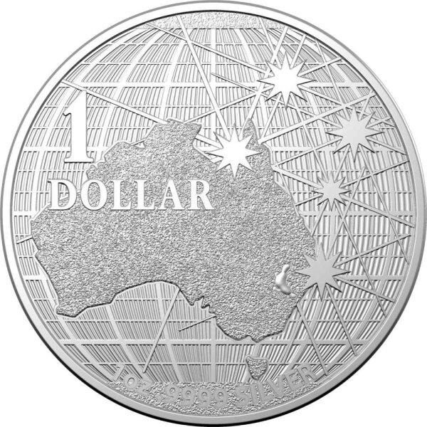 Australien RAM Beneath the Southern Skies 2021 1 oz Silber