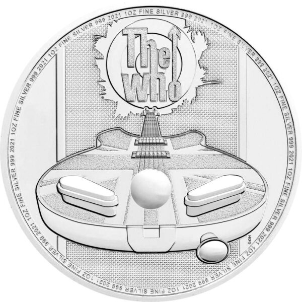 UK Music Legends 2021 4. Ausgabe The Who 1 oz Silber